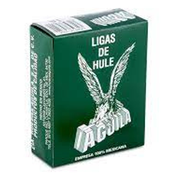 LIGA HULE EN CAJA No.18 NATURAL 100 G AGUILA