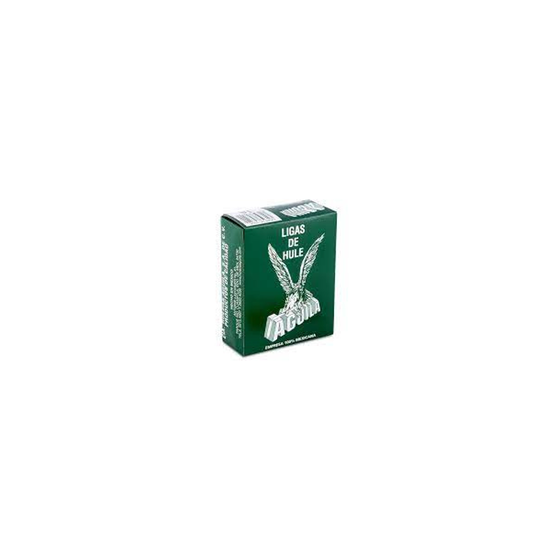 LIGA HULE EN CAJA No.18 NATURAL 100 G AGUILA