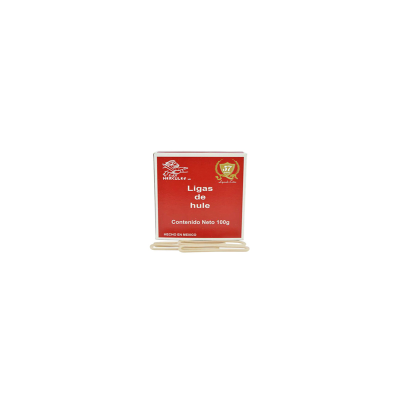 LIGA HULE EN CAJA No.18 NATURAL 100 G HERCULES