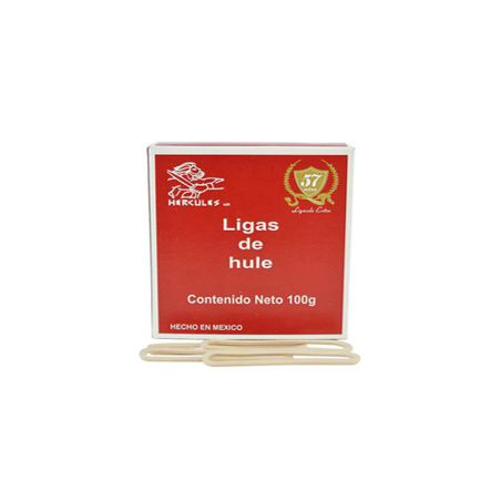 LIGA HULE EN CAJA No.18 NATURAL 100 G HERCULES