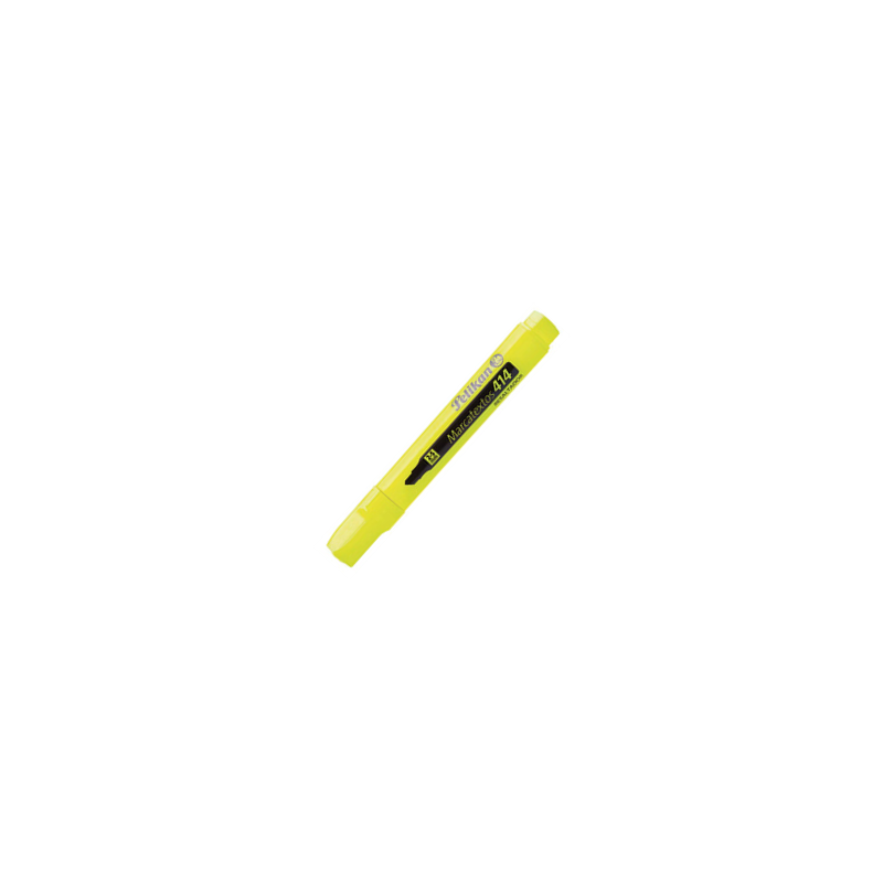 MARCATEXTOS AMARILLO GRUESO PUNTA CINCEL PELIKAN 414 1 PZ