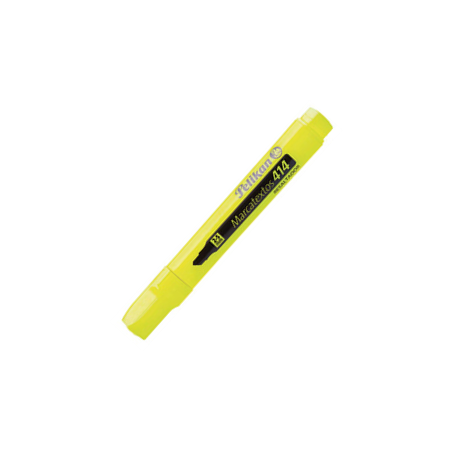 MARCATEXTOS AMARILLO GRUESO PUNTA CINCEL PELIKAN 414 1 PZ