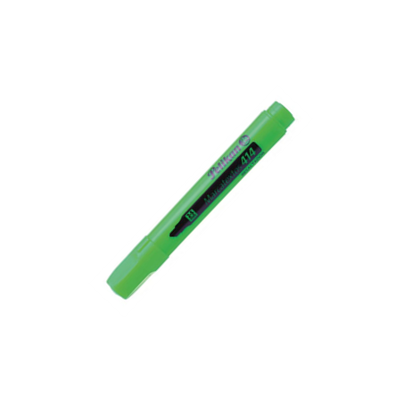 MARCATEXTOS VERDE GRUESO PUNTA CINCEL PELIKAN 414 1 PZ