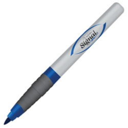 MARCADOR PERMANENTE AZUL FINO SIGNAL 1 PZ