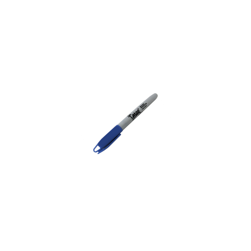 MARCADOR PERMANENTE AZUL FINO TATOO 1 PZ