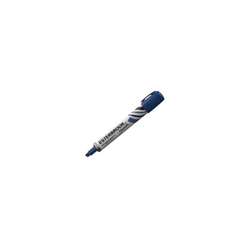 MARCADOR PERMANENTE AZUL GRUESO ALUMINIO SHARPIE ESTERBROOK 1 PZ