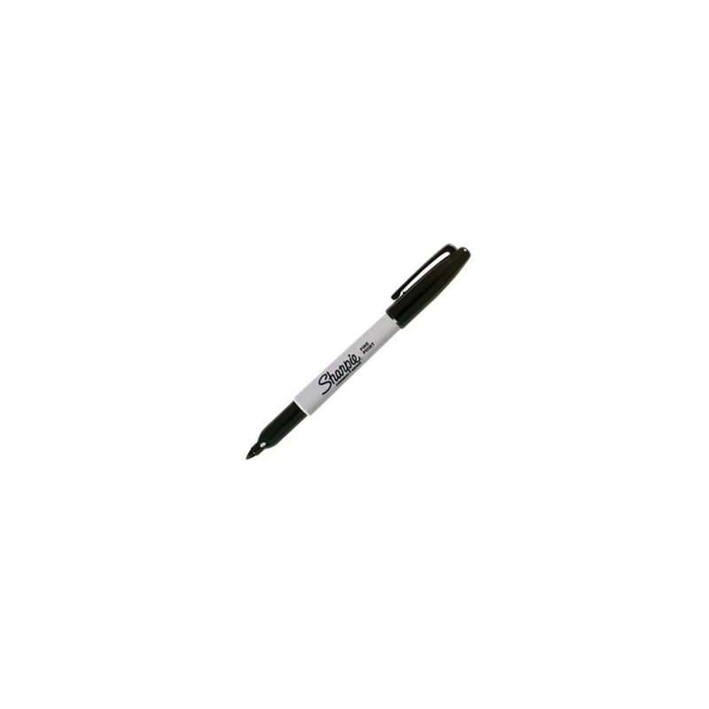 MARCADOR PERMANENTE NEGRO FINO SHARPIE 1 PZ