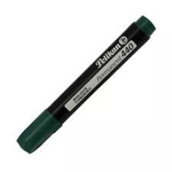 MARCADOR PERMANENTE VERDE GRUESO PUNTA CINCEL PELIKAN 440 1 PZ
