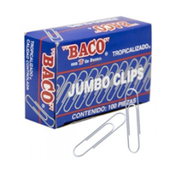 CLIP JUMBO 100 PZ BACO