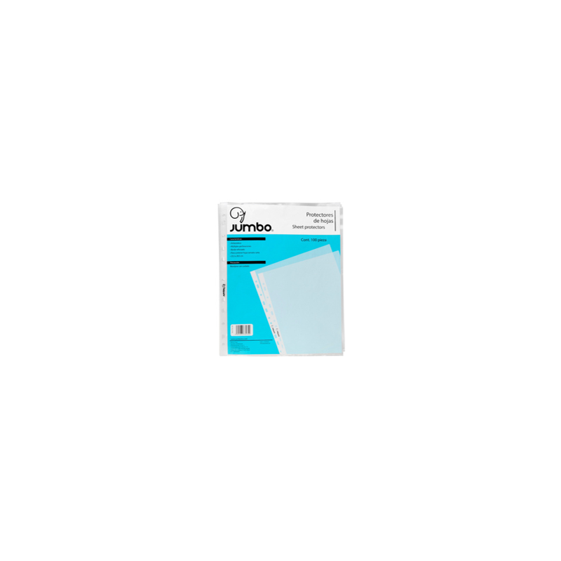 MICA PROTECTORA CARTA 100 PZ JUMBO