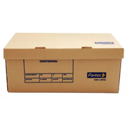 CAJA ARCHIVO CARTON OFICIO 1 PZ FORTEC