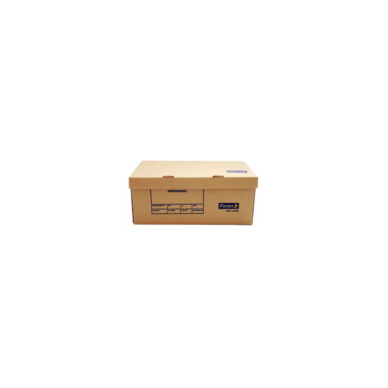 CAJA ARCHIVO CARTON OFICIO 1 PZ FORTEC