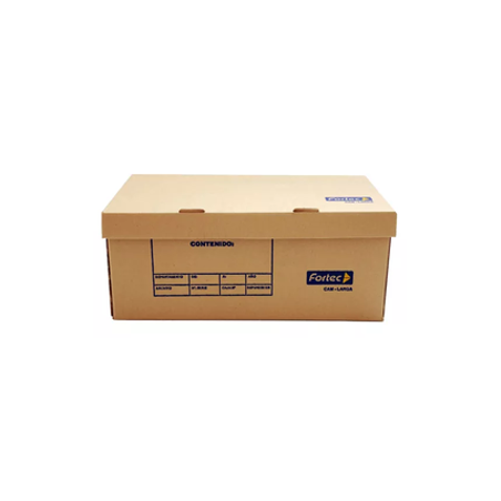CAJA ARCHIVO CARTON OFICIO 1 PZ FORTEC