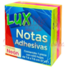 NOTA ADHESIVA CUBO 3X3" NEON 400 HJS LUX