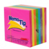 NOTA ADHESIVA CUBO 3X3" NEON 400 HJS MEMO TIP
