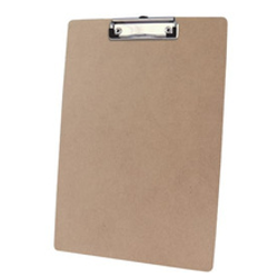TABLA SUJETAPAPEL MADERA CARTA C/CLIP CHICO 1 PZ LUX