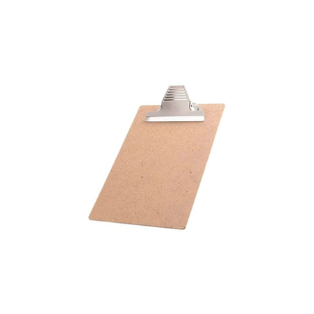 TABLA SUJETAPAPEL MADERA CARTA C/CLIP MARIPOSA 1 PZ LUX