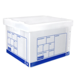 CAJA ARCHIVO PLASTICO CARTA/OFICIO 1 PZ FORTEC