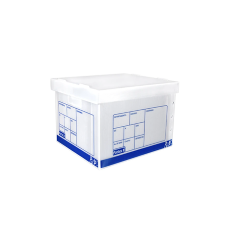 CAJA ARCHIVO PLASTICO CARTA/OFICIO 1 PZ FORTEC