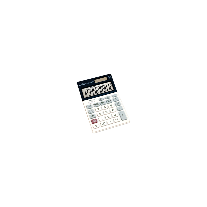 CALCULADORA SEMI ESCRITORIO 12 DIGITOS CA-018-12 1 PZ CELICA
