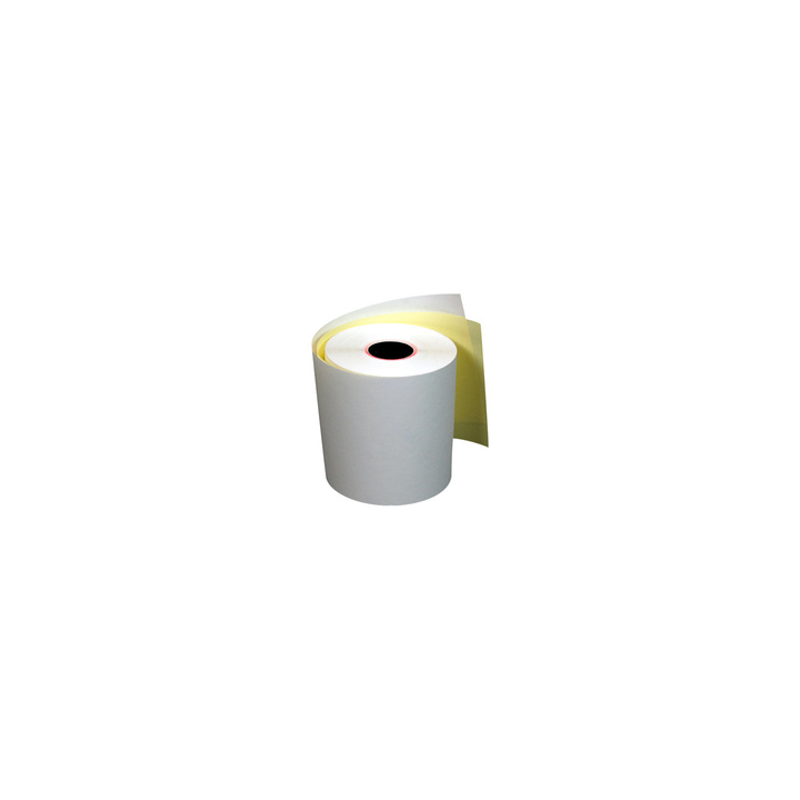 ROLLO P/SUMADORA AUTOCOPIANTE 76X70MM BLANCO/AMARILLO 1 PZ PCM