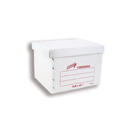 CAJA ARCHIVO PLASTICO OFICIO 1 PZ MYC