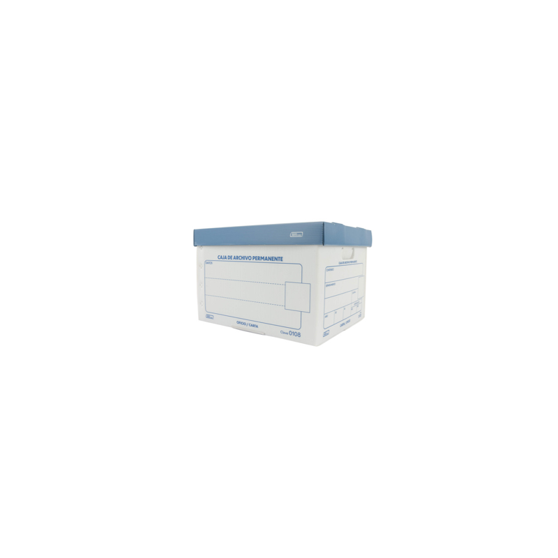 CAJA ARCHIVO PLASTICO OFICIO 1 PZ PRINTAFORM