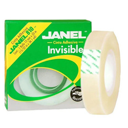 CINTA ADHESIVA INVISIBLE 810 18MMX33M 1 PZ JANEL