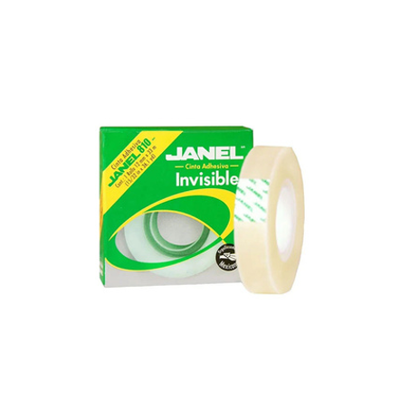CINTA ADHESIVA INVISIBLE 810 18MMX33M 1 PZ JANEL
