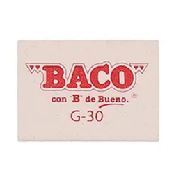 BORRADOR BLANCO G-30 MEDIANO 1 PZ BACO