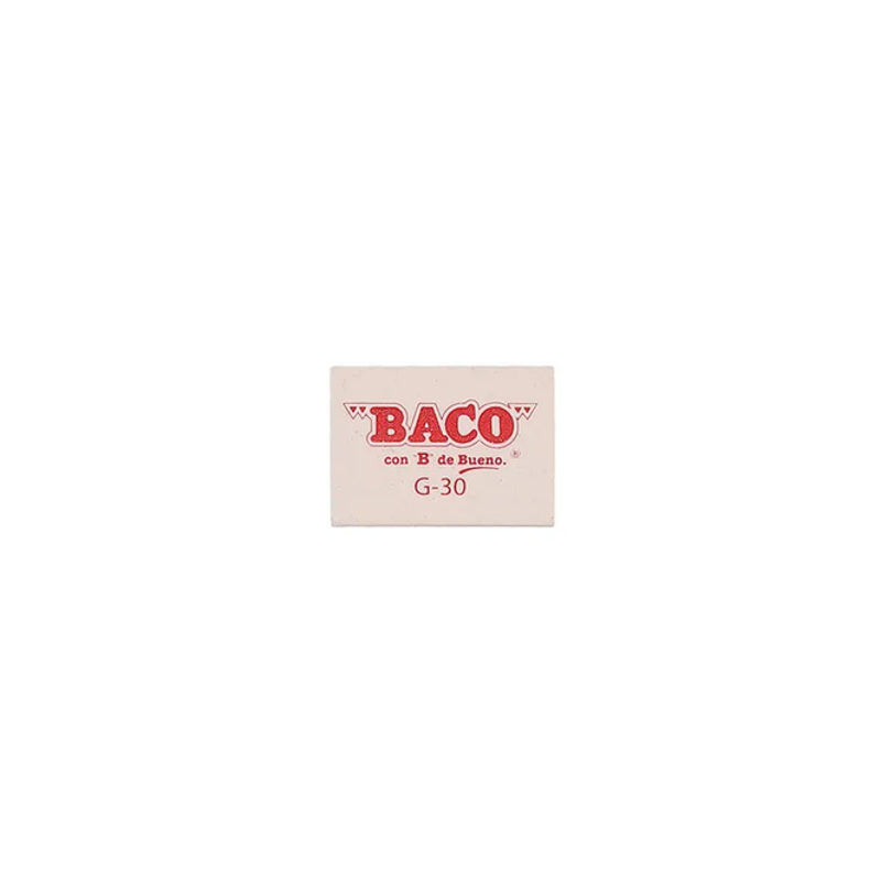 BORRADOR BLANCO G-30 MEDIANO 1 PZ BACO